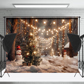 Lofaris Verschwommen Wild Feld Licht Streifen Weihnachten Hintergrund